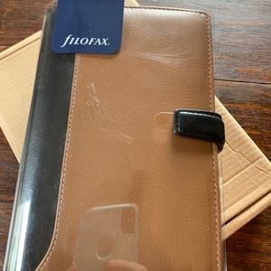 NIB Leather Filofax